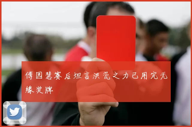 傅园慧赛后坦言洪荒之力已用完无缘奖牌